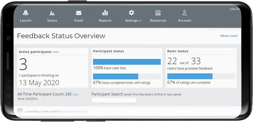 focal 360 dashboard